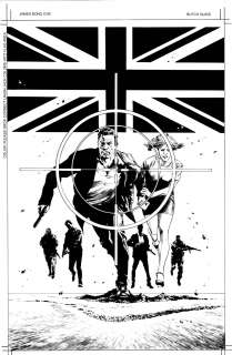 Butch Guice - james bond #1 cover