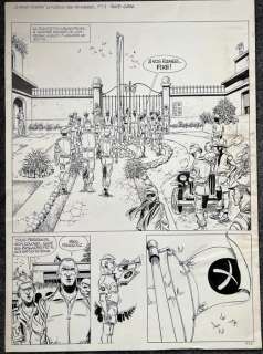 Paape, Eddy | Paape, Eddy - Originele pagina - Johnny Congo T2 - La Flèche des ténèbres - (1993) | Catawiki