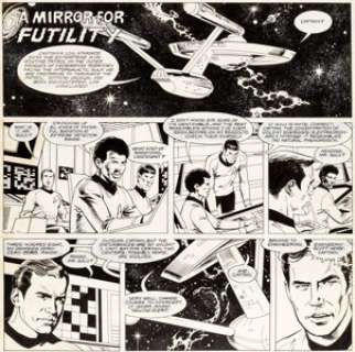 Neal Adams Studios Star Trek #BR513 Complete 7-Page Story Original Art (Peter Pan, 1976). ... (Total: 7 Items)