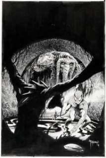 John Totleben Ultimate Marvel Team-Up #10 Cover Original Art (Marvel, 2002). Incredibly detailed image - | Heritage