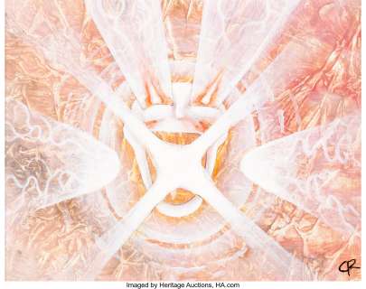 Original Art - Magic: The Gathering: Limited Edition (Alpha) "Mana Flare" Card Painting by - | Heritage