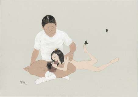 Hiraku Machida Hand-Drawn Color Illustration | Mandarake (Big Web)