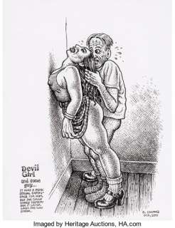Robert Crumb | Devil Girl Illustration Original Art (2011). | Heritage
