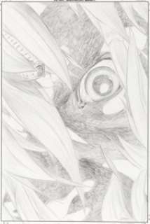 Kaare Andrews - Incredible Hulk #1 Preliminary Cover Original Art (Marvel, 2002).