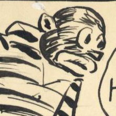Fritz- Original Gag Panel Art | Russ Cochran