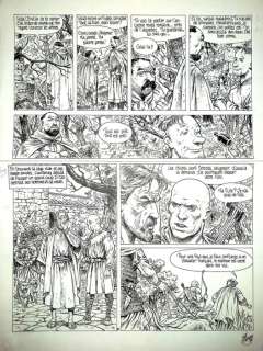 Philippe Delaby | Delaby - Planche originale (p.35) L’étoile polaire T2 - La nuit comme un cheval arabe - (1994) | Catawiki