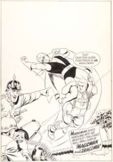 Kurt Schaffenberger (as Pete Costanza) - Forbidden Worlds #133 "Magicman" Cover Original Art (ACG Publ., 1966)....