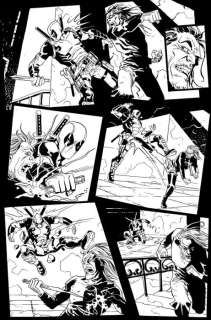 Giancarlo Caracuzzo | Deadpool - Tavola Originale Deadpool - Page volante - Exemplaire unique - (2020) | Catawiki