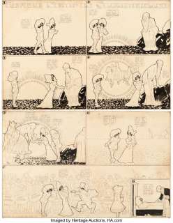 McCay, Winsor | Winsor McCay Little Nemo in Slumberland Sunday Comic Strip Original Art 12-30-06 (New York Herald, 1906).... (Total: 2 Original Art) | Heritage