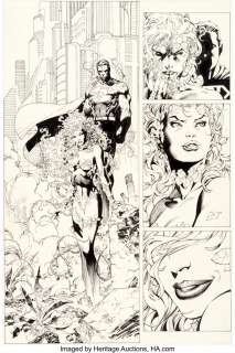 Lee, Jim - Jim Lee and Scott Williams Batman #612 "Hush Part 5" Story Page 5 Original Art (DC, 2003)....