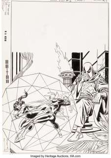 Kane, Gil - Gil Kane and Frank Giacoia Iron Fist #6 Cover Original Art (Marvel, 1976)....