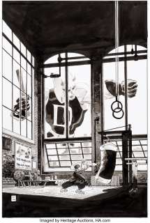 Sale, Tim - Tim Sale Daredevil: Yellow #2 Cover Original Art (Marvel, 2001)....