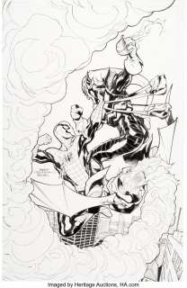 Dodson, Terry - Terry and Rachel Dodson Marvel Knights: Spider-Man #12 Cover Original Art (Marvel, 2005)....