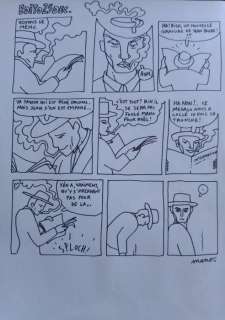 Mano Solo | Mano Solo - Planche originale - Edito 25 déc. | Catawiki