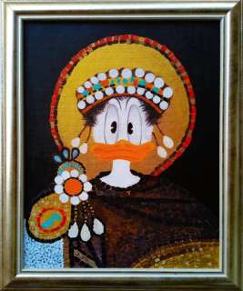 Caterina Lemma (Katy) | Donald Duck - Giustiniano - framed - (2023) | Catawiki