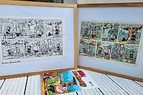 Janusz, Christa - Original page - Kajko i Kokosz - Dzień Śmiechały - Set of Page#10A | Catawiki