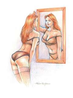 Thomas Du Caju | Betty & Dodge - Betty spiegel | Catawiki