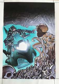 Davide Fabbri - Original illustration cm. 21x30. Mint. Signed. Mint