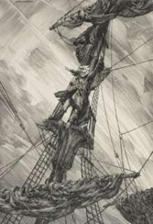 Wrightson, Bernie | Bernie Wrightson Mary Wollstonecraft Shelley’s Frankenstein Illustration Original Art (Marvel, 1977-1983).... | Heritage