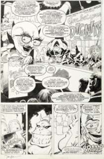Lee, Jim | Jim Lee and Al Williamson What The--?! #5 Story Page 1 Original Art (Marvel, 1989).... | Heritage