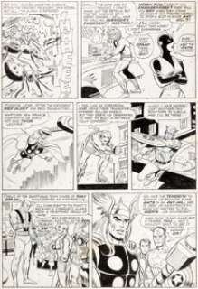 Heck, Don | Don Heck and Dick Ayers The Avengers #12 Story Page 2 Original Art (Marvel, 1965).... | Heritage