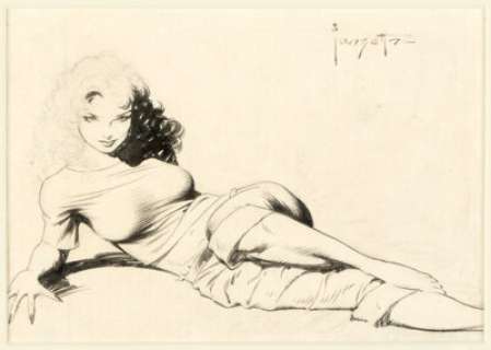 Frazetta, Frank | Frank Frazetta "Came the Dawn" Unpublished Illustration Original Art (EC, c. 1956).... | Heritage