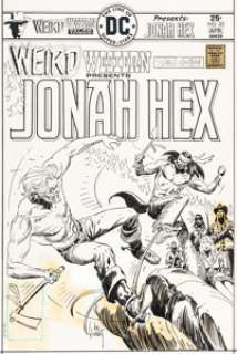 Kubert, Joe - Joe Kubert Weird Western Tales #33 Jonah Hex Cover Original Art (DC, 1976)....
