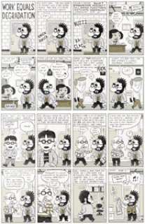 Brunetti, Ivan - Ivan Brunetti Schizo #3 Story Page 1 Original Art (Fantagraphics, 1998).... (Total: 2 Original Art)