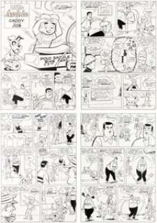 Taylor, Dexter - Dexter Taylor, Joe Edwards, and others The Adventures of Little Archie #40 Complete Stories Original Art Group of ... (Total: 30 Original Art)