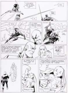 Giraud (Moebius), Jean | Jean Giraud (Moebius) Les Mysteres de l’Incal Story Page 7 Original Art (Les Humanoïdes Associés, 1988).... | Heritage