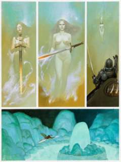 Segrelles, Vicente - Vicente Segrelles The Mercenary, La Evidencia Story Page 5 Original Art (CIMOC #100, 1989 / Glénat 2022). ...