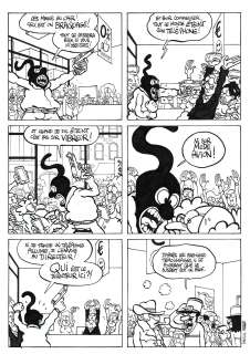 RESEAUX BOULOT DODO, Fabrice Erre, tome 1, 2022, planche n°36, encre,… | Bamboo Edition