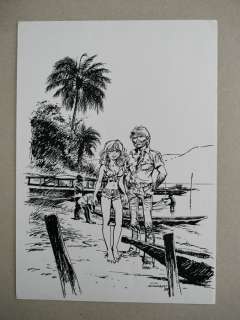 Dany | Dany - Dessin original - Equator T2 - Ex-libris Raspoutine - (1994) | Catawiki