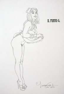 Giovanna Casotto | Giovanna Casotto - artbook "Il punto G" con illustrazione originale - Page volante - EO - 2018 | Catawiki