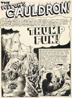 "Ghastly" Graham Ingels - Haunt of Fear #20 Story Page 1 Original Art (EC, 1953)....