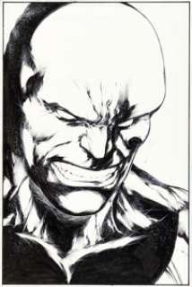 Ivan Reis and Marc Campos - Rann-Thanagar War #5 Splash Page 22 Original Art (DC, 2005).