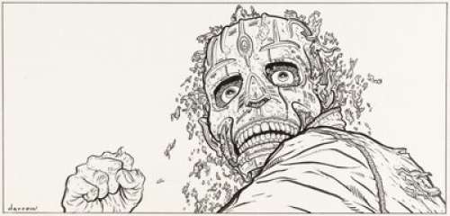 Geof Darrow - Hard Boiled Illustration Original Art (Dark Horse Comics, 1992).