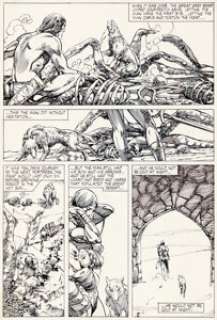 Barry Windsor-Smith | Pathways To Fantasy End Story Page 7 Original Art (Pacific Comics, 1984). | Heritage