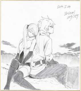 Yunosuke Yoshinaga’s Hand-Drawn Shikishi "Broken Blade (Break Blade)" | Mandarake (Big Web)