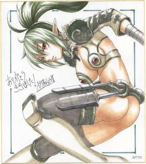 ASTROGUY2 (Nakamura Yukitoshi) Hand-Drawn Color Shikishi "Queen’s Blade -Hide&Seek-" | Mandarake (Big Web)