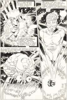 Gil Kane and Wally Wood Captain Action #3 Story Page 5 Original Art (DC, 1969). | Heritage