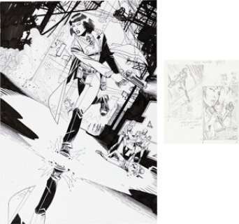 Andres Guinaldo Blade Runner 2019 #7 Cover and Preliminary Cover Original Art Group of 2 (Titan Comics, 2019). (Total: 2 Original Art)