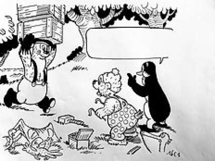 Capezzone, Thierry | Capezzone, Thierry - Dessin original - Petzi | Catawiki