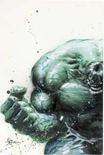 Mike Deodato Jr. Incredible Hulk #67 Cover Original Art (Marvel, 2004).