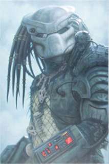 Denis "Den" Beauvais - Predator Painting Original Art (2020).