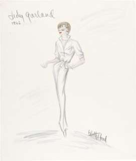 The Judy Garland Show (CBS, 1963-1964), Judy Garland Performance Dress Worn While Singing "The Man That Got Away" by Edith Head. | Heritage