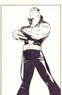 Carlos Cuevas, Humberto Ramos - wolverine #44 p. 22 - namor the sub-mariner 100% splash - 2006 signed