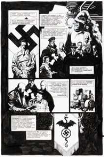 Mike Mignola Hellboy: Seed of Destruction #3 Story Page 16 Original Art (Dark Horse, 1994).