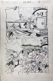 Walter Carzon - Looney Tunes "Duck Adrift" #94 Page 4 | ComicSketchArt