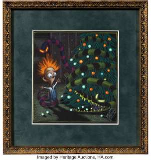 The Nightmare Before Christmas (Walt Disney, 1993), Christmas Morning - Concept Illustration Original Art. | Heritage